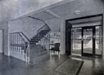 Main staircase in entrance hall 1953