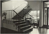 HA914820 Main Staircase in Entrance Hall c1960