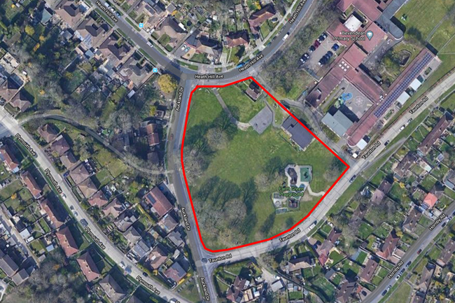 Farm green from google maps