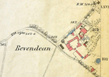 1873 OS Map of Bevendean