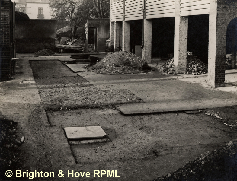 ARP Trenches covered over with soil