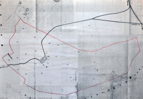 1838 Tithe Map of Bevendean Farm