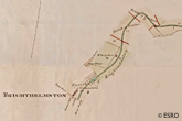 1825 Proposed Canal Brighton to Lewes via Bevendean