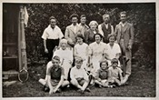 1936c Tennis Party at Bevendean
