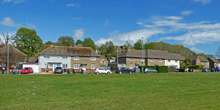 Houses on the east side of The Avenue in 2021