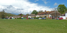 Houses on the east side of The Avenue in 2021