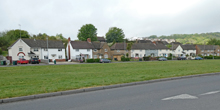 Houses on the west side of The Avenue in 2021