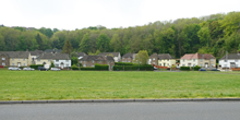 Houses on the west side of The Avenue in 2021