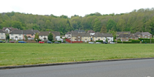 Houses on the west side of The Avenue in 2021