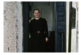 1960s Rev Kenneth Chapman at Barn Church door