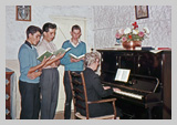1960s Barn Church Singing Practice-14