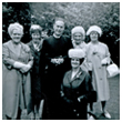 Rev Kenneth Chapman & Ladies from Church 1960s
