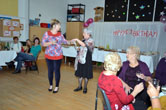 Presentation to Joy Wild at BeCCa Anniversary Party