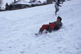 1986 Sliding on Snow Plymouth Avenue
