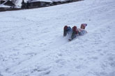 1986 Sliding on Snow Plymouth Avenue