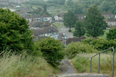 25 June 2005 Steps to Downs from Upper Bevendean Avenue