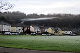20 January 2014 Smoke in the Avenue on a frosty morning