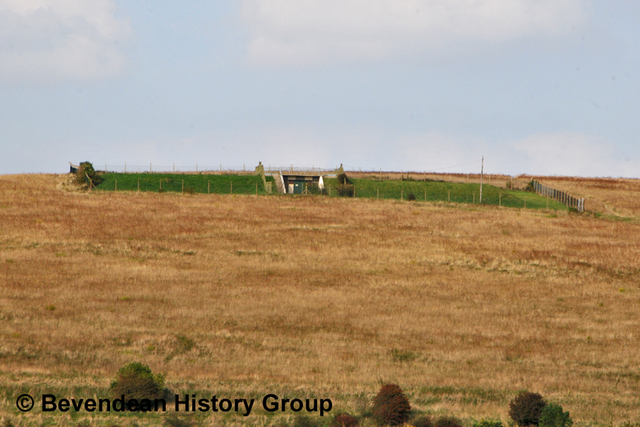 Bevendean Reservoir above Heath Hill Avenue