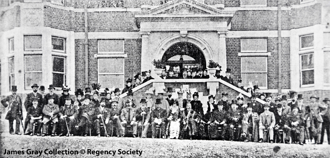 Opening of Bevendean Hospital on 27 October 1898