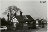 1970s Bevendean Hospital Lodge from within the grounds