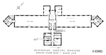 1951 Bevendean Hospital Wards 7 and 8 ground floor