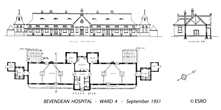 1951 Bevendean Hospital Ward 4