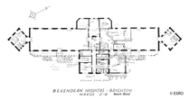 1951 Bevendean Hospital Wards 5 and 6 ground floor
