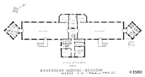 1951 Bevendean Hospital Wards 5 and 6 first floor