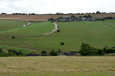 13 August 2013 Towards Upper Bevendean Farm from Bevendean Down