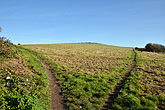 16 November 2013 Path Upper Bevendean Avenue over Bevendean Down