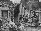 Demolition of the Barn Church in September 1970