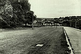 6 July 1954 Coldean Lane Improvements view East from nr Hawkhurst Road junction (before)