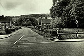 6 July 1954 Coldean Lane Improvements view NW from Lewes road (before)