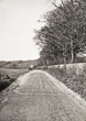 Early 1950s Coldean Lane - The Southdown bus occupies the whole width of the narrow lane
