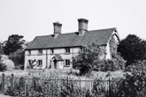 Three cottages demolished in the late 1950s.