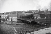 Photograph, probably from the 1950s looking from the Lewes Road towards Coldean Lane with the Hikers Rest on the left.