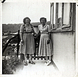 1950s Diane's mother and friend at 69 Heath Hill Avenue Prefab