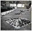 1950s Prefab garden in Heath Hill Avenue