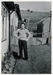 1950s Brother in Law in back garden Heath Hill Avenue