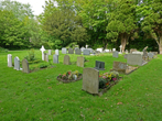 Falmer Cemetery in May 2021