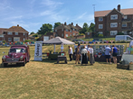 2018 BevFest Visitors looking at Bevendean History Display