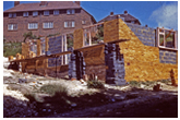 1963 Holy Nativity Vicarage building the walls - 18