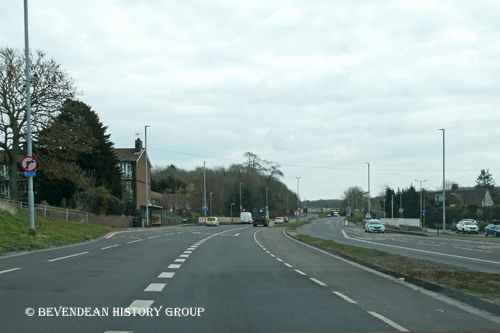 Lewes Road near Coldean Lane