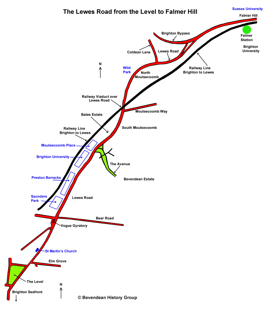 Lewes Road Annotated Drawing