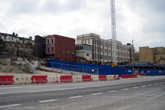 Former Diamond Factory then Densply behind Brighton University accommodation site on 11 May 2019