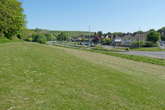 Lewes Road view north east by Wild Park on 6 May 2020