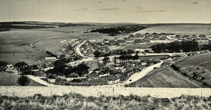 1950s Bevendean School viewed from Race Hill