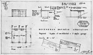 HH Ave south side garages plans Dec 1959