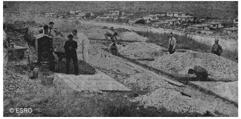 1949 Digging the Foundations