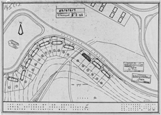 June 1949 Layout plan for 20 houses Brighton ex-servicemens society